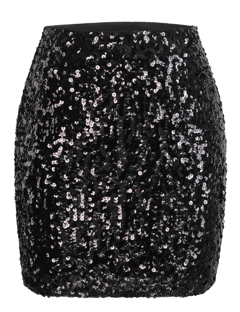 glitter-bodycon-sequin-skirt-party-night-out-black