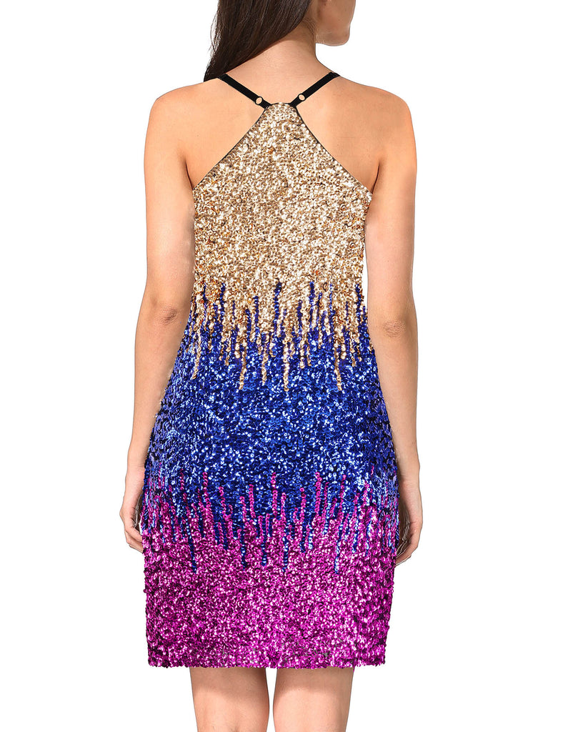 glitter-sequin-dress-for-women-party-spaghetti-strap-gold-blue-purple-back
