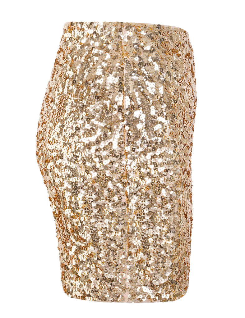 glitter-sequin-skirt-party-night-out-champagne-side